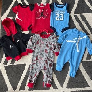 Jordan Infant Baby Clothes (7 pieces)